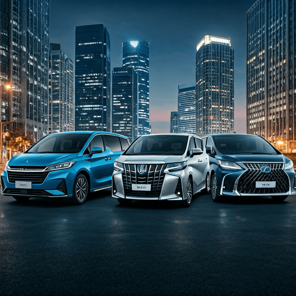 Pertarungan Sengit di Pasar Mobil Listrik MPV Keluarga 2024: BYD Denza D9 vs Toyota Alphard Hybrid vs Lexus LM 500h - Analisis Lengkap Spesifikasi, Harga, dan Keunggulan