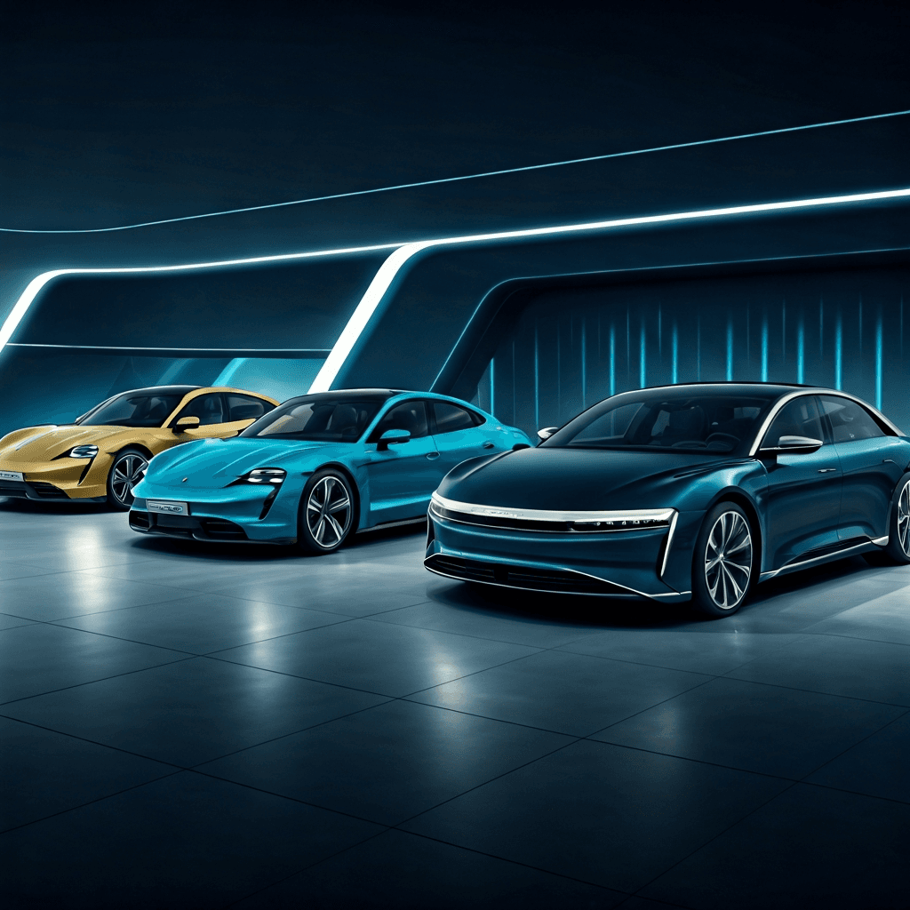 Pertarungan Sengit di Pasar Mobil Listrik Sedan Mewah 2024: Porsche Taycan vs Lucid Air vs Mercedes-Benz EQS Sedan - Analisis Lengkap Spesifikasi, Harga, dan Keunggulan